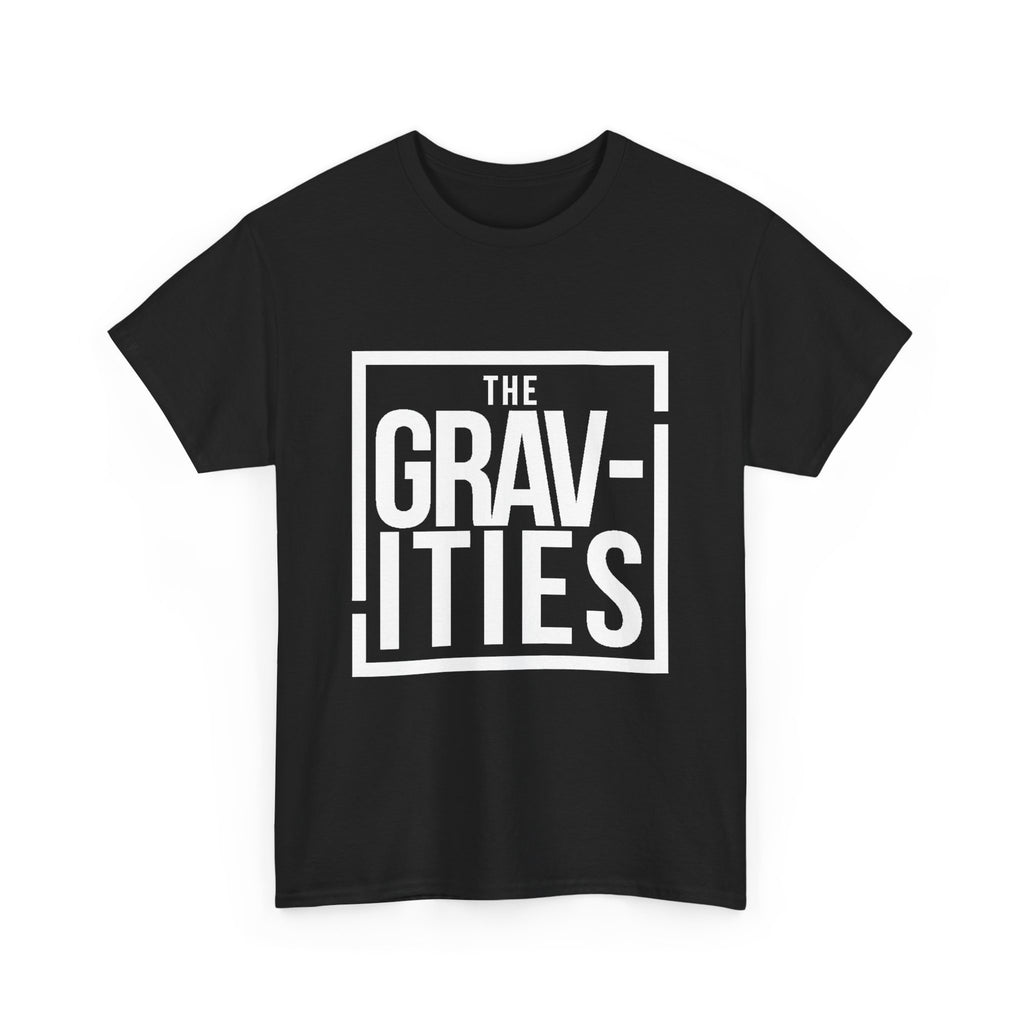 The Gravities White Logo Tee | Soul-Funk Band Merch | San Diego