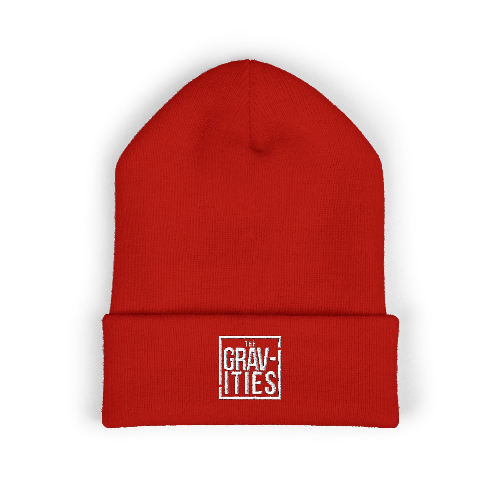 The Gravities White Logo Beanie | Soul-Funk Band Merch | San Diego