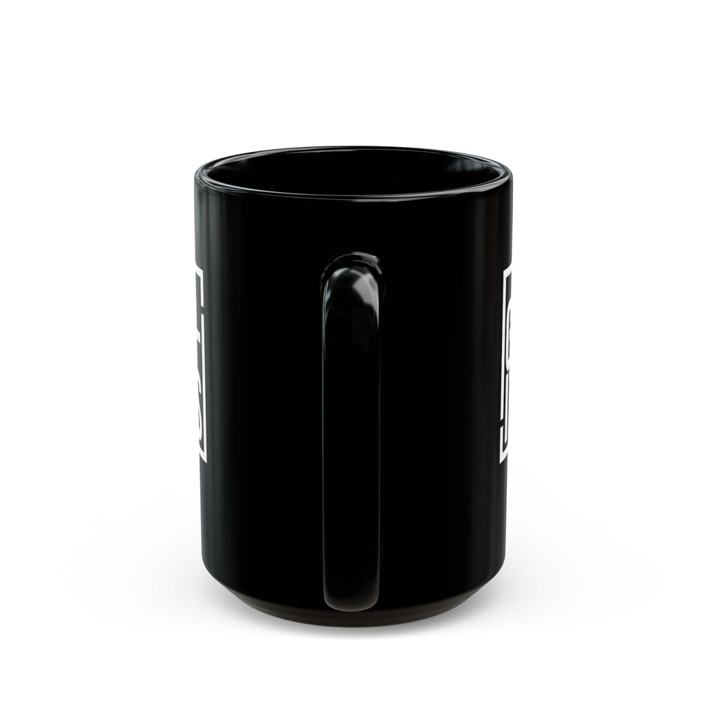 The Gravities White Logo Black Mug | Soul-Funk Band Merch | 11oz & 15oz