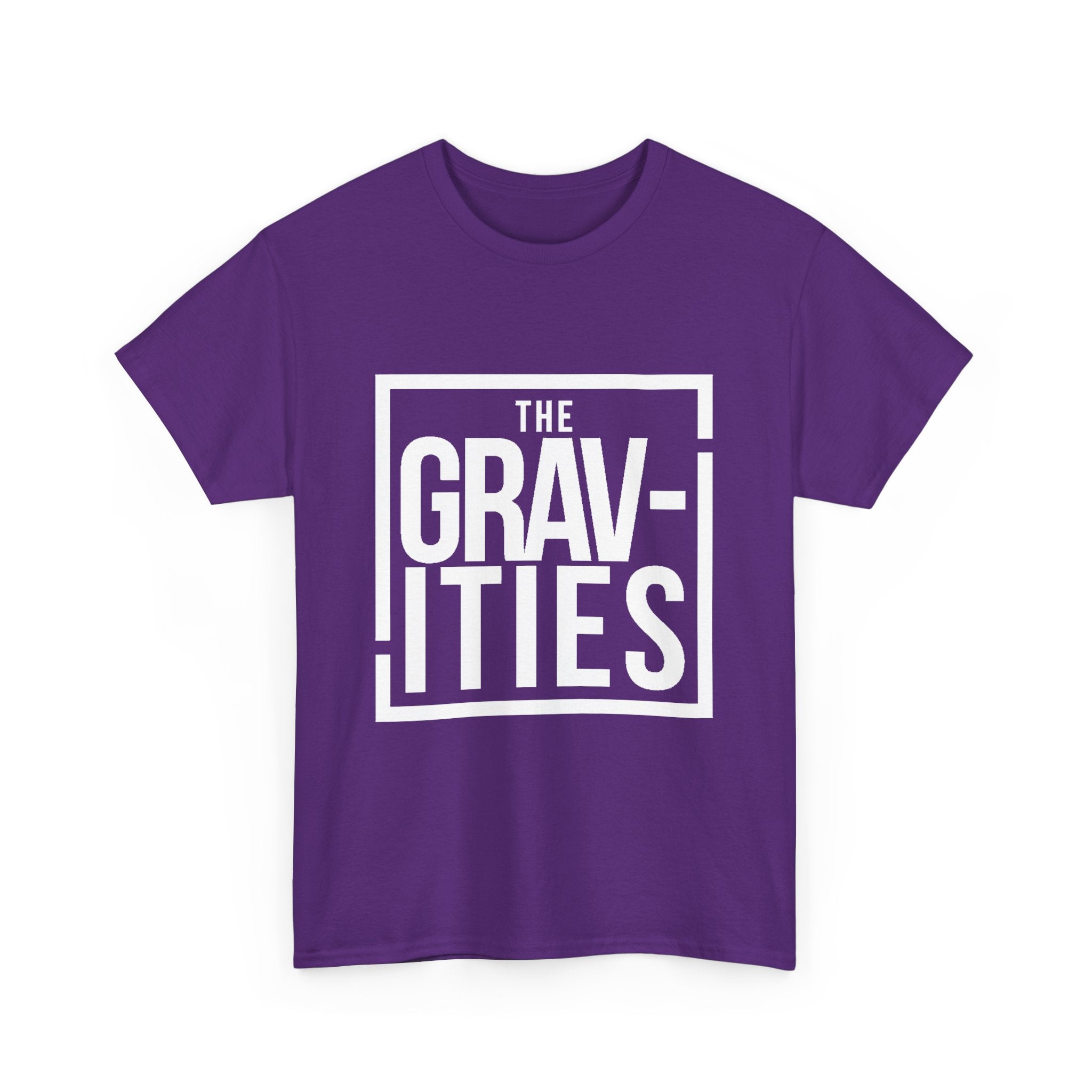 The Gravities White Logo Tee | Soul-Funk Band Merch | San Diego