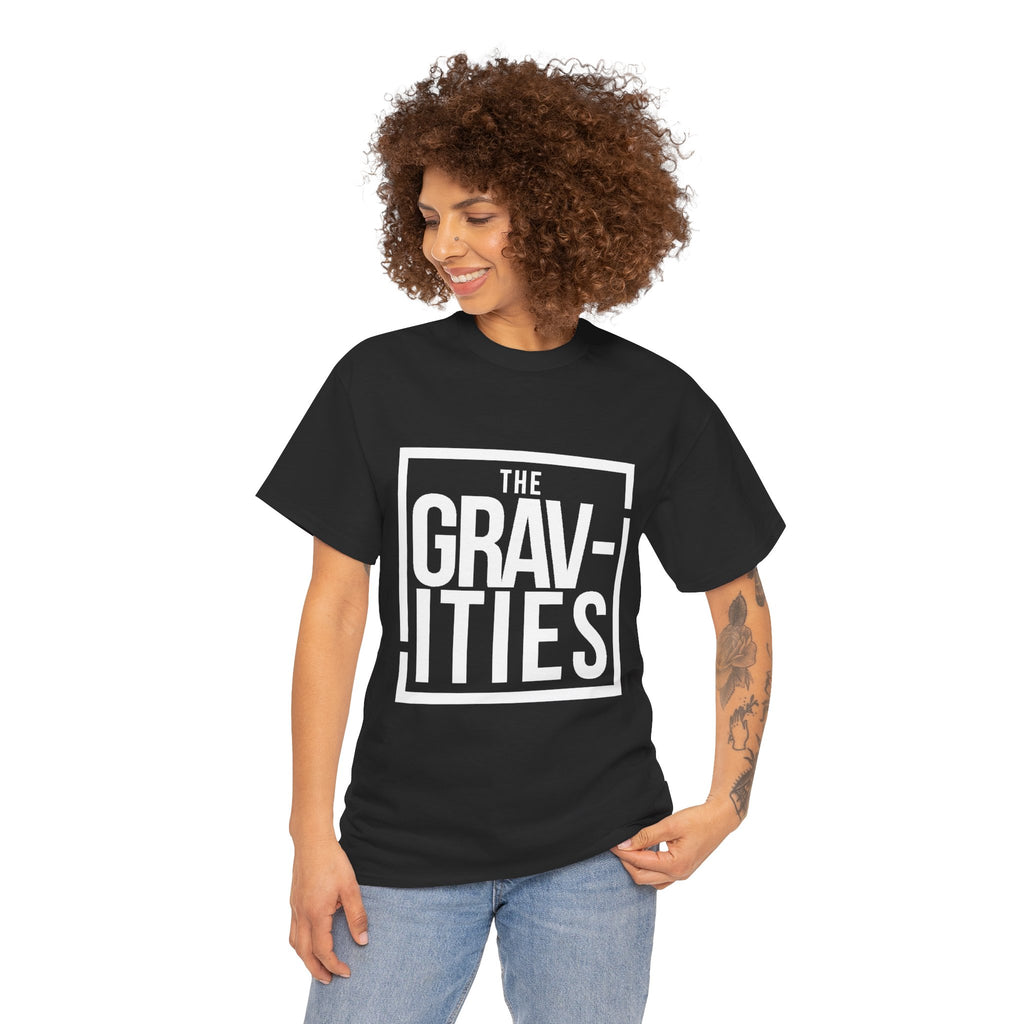 The Gravities White Logo Tee | Soul-Funk Band Merch | San Diego